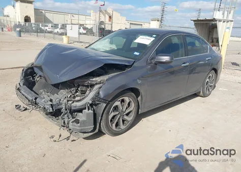 2016 Honda Accord Ex-L from USA, damaged, VIN 1HGCR2F89GA096440